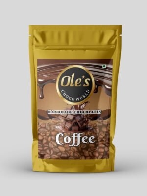Ole's Choco World Coffee Filling Handmade Dark Chocolates, 100g